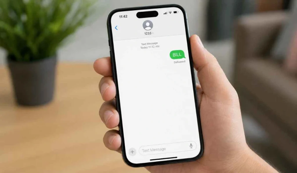Check du Bill by SMS